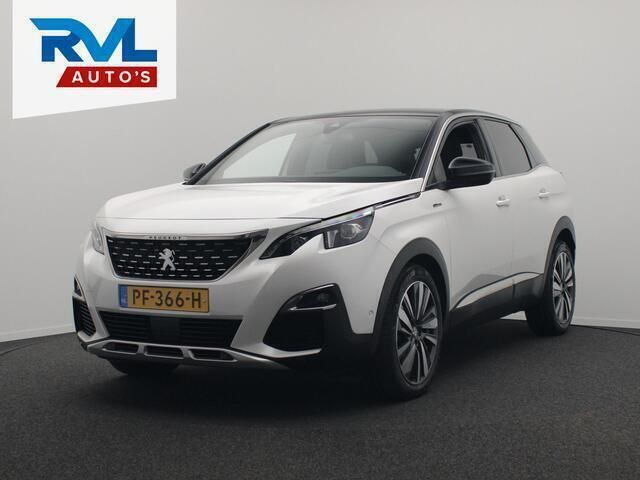Wit, metallic lak Gebruikt 2017 Peugeot 3008 GT-line SUV | € 16.945 (Eerlijke prijs) - Afbeelding 1/4