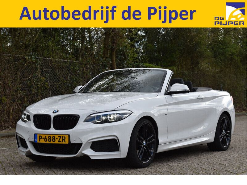 Wit Gebruikt 2021 BMW 218 Executive Cabriolet | € 36.955 (Duur) - Afbeelding 1/3