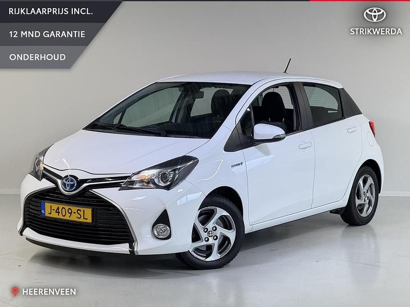 Wit Gebruikt 2016 Toyota Yaris Hybrid Hatchback | € 12.945 (Eerlijke prijs) - Afbeelding 1/4