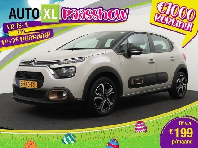 Grijs Gebruikt 2022 Citroën C3 PureTech Hatchback | € 14.940 (Eerlijke prijs) - Afbeelding 1/4