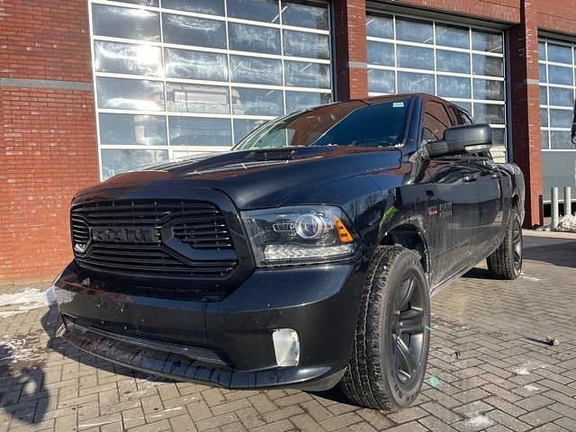 Zwart Gebruikt 2018 Dodge Ram Pickup | € 36.900 (Iets duurder) - Afbeelding 1/4