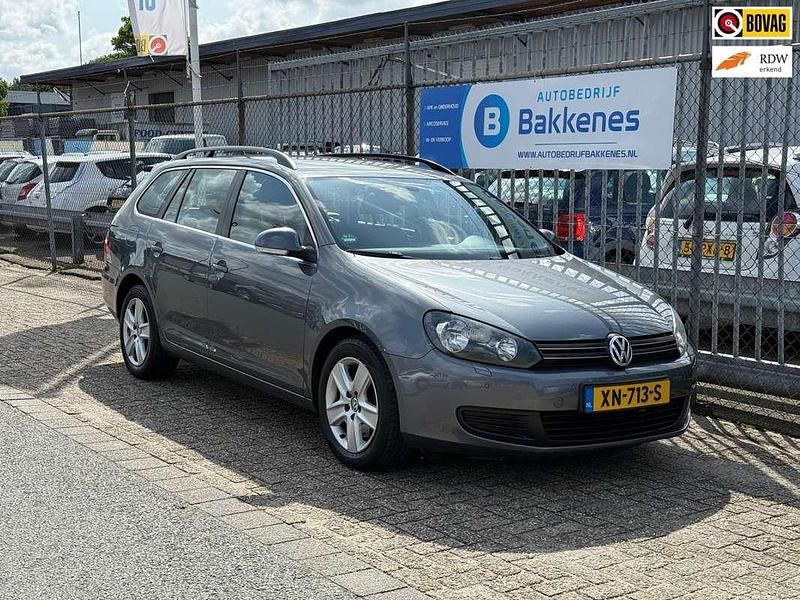 Grijs Gebruikt 2009 VW Golf VI Comfortline Stationwagen | € 3.845 (Eerlijke prijs) - Afbeelding 1/4