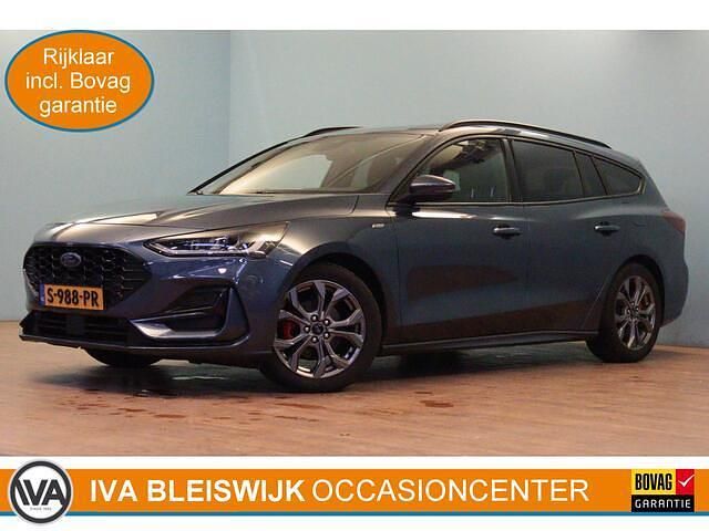 Blauw Gebruikt 2023 Ford Focus ST-Line X Stationwagen | € 21.899 (Eerlijke prijs) - Afbeelding 1/3