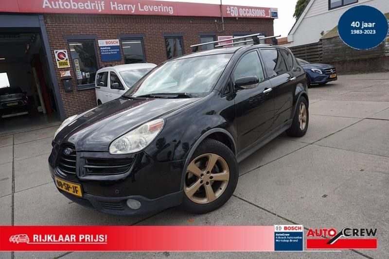 Zwart Occasion 2006 Subaru Tribeca Comfort SUV | € 4.950 - Afbeelding 1/4