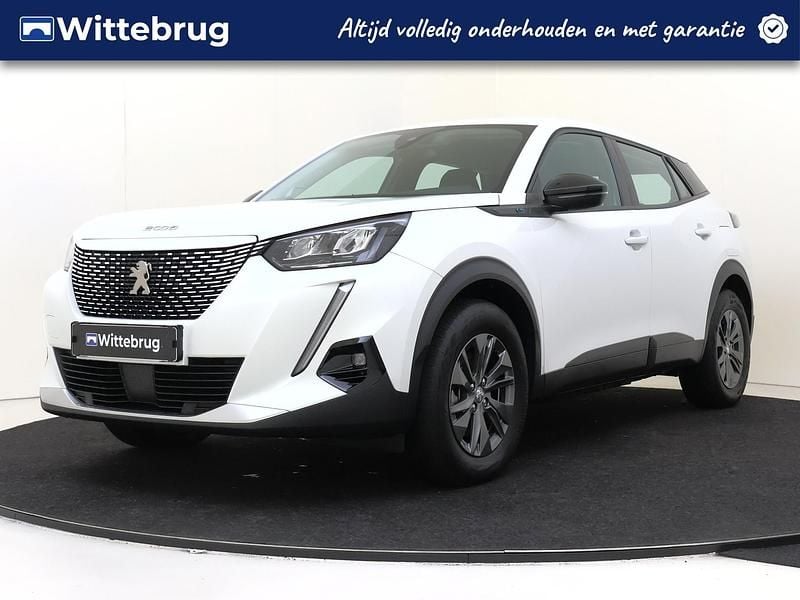Wit Gebruikt 2022 Peugeot e-2008 Active SUV | € 17.925 (Goede deal) - Afbeelding 1/3