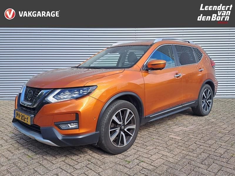 Oranje Gebruikt 2017 Nissan X-Trail Tekna SUV | € 17.995 (Eerlijke prijs) - Afbeelding 1/4