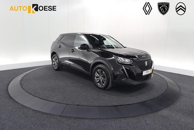 Zwart Gebruikt 2023 Peugeot 2008 Allure SUV | € 20.400 (Goede deal) - Afbeelding 1/4
