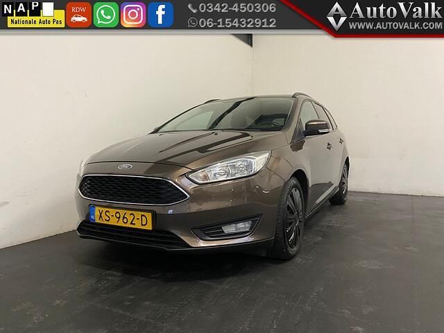 Bruin Occasion 2018 Ford Focus Titanium Stationwagen | € 7.949 (Goede deal) - Afbeelding 1/4