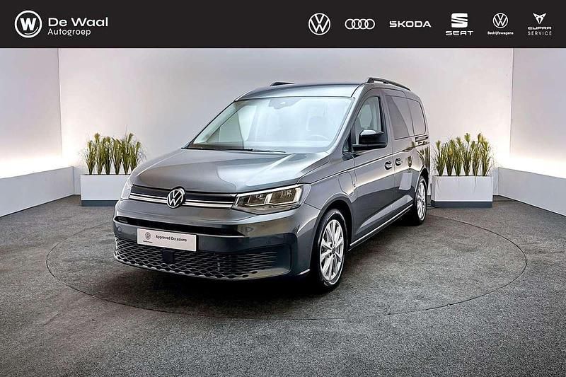 Indium greymetallic Occasion 2025 VW Caddy Maxi Life MPV | € 39.400 - Afbeelding 1/4