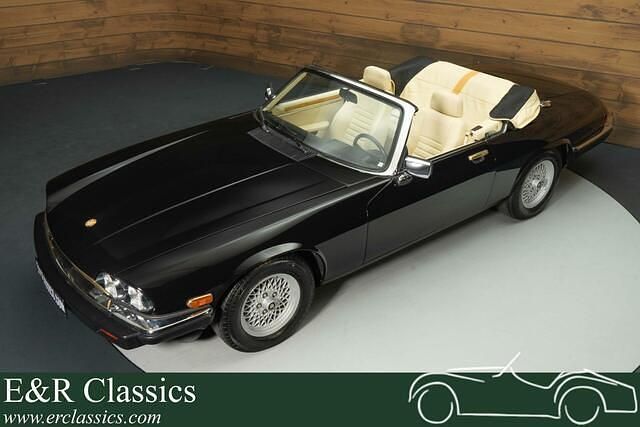 Zwart Gebruikt 1990 Jaguar XJS S Cabriolet | € 39.950 - Afbeelding 1/4