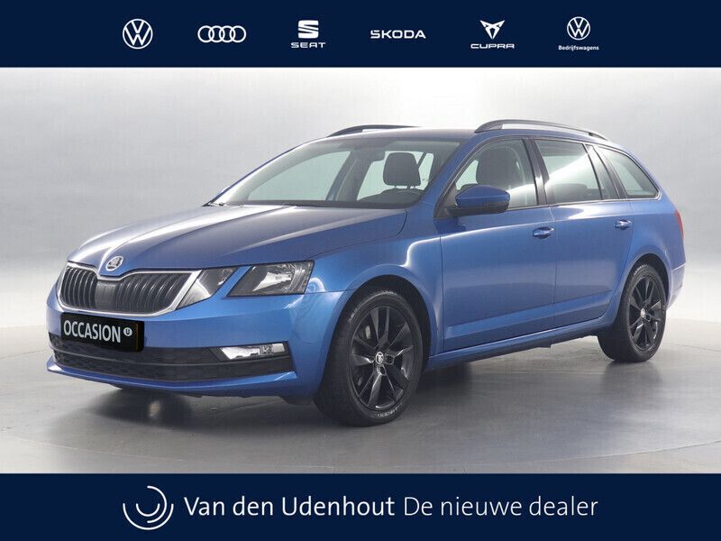 Blauw Gebruikt 2018 Skoda Octavia Ambition Stationwagen | € 15.750 (Goede deal) - Afbeelding 1/4