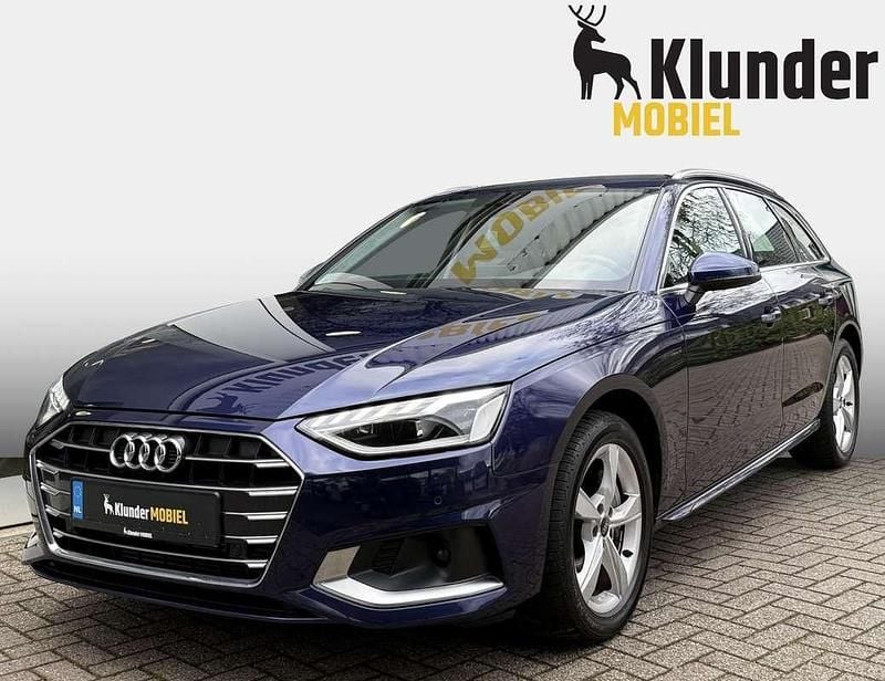 Blauw Occasion 2022 Audi A4 Advanced Stationwagen | € 30.950 (Goede deal) - Afbeelding 1/4