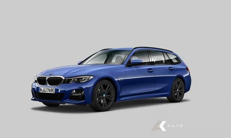 Blauw, metallic lak Gebruikt 2022 BMW 330e M Sport Stationwagen | € 36.950 (Super prijs) - Afbeelding 1/4
