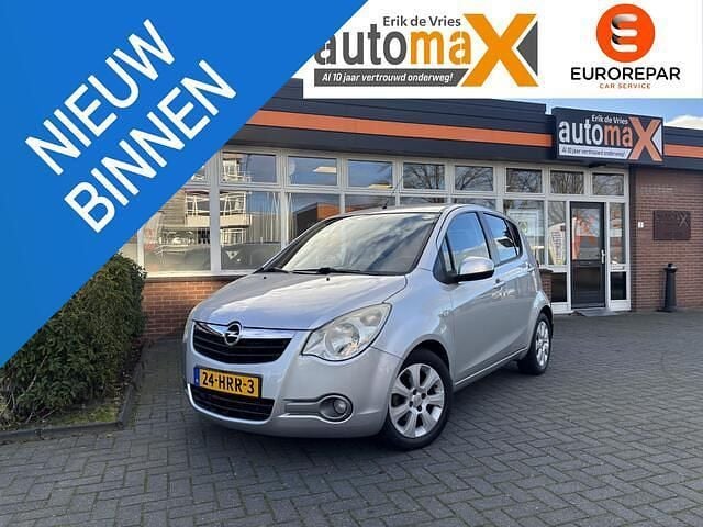 Grijs Gebruikt 2009 Opel Agila Enjoy Hatchback | € 6.750 (Eerlijke prijs) - Afbeelding 1/4