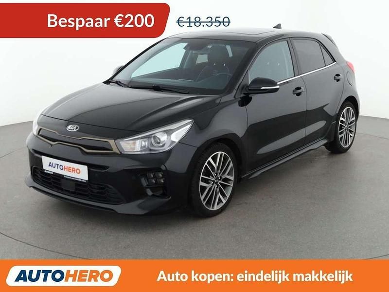 Zwart Occasion 2020 Kia Rio GT-Line Hatchback | € 18.349 (Eerlijke prijs) - Afbeelding 1/3