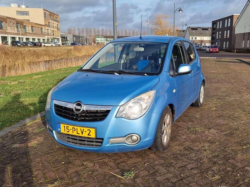 Blauw Gebruikt 2011 Opel Agila Edition Stationwagen | € 3.100 - Afbeelding 1/4