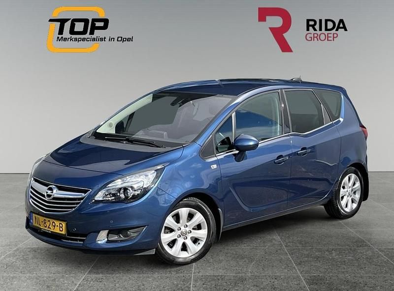 Blauw Gebruikt 2017 Opel Meriva MPV | € 10.945 (Eerlijke prijs) - Afbeelding 1/3