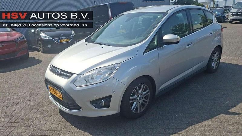 Grijs Gebruikt 2013 Ford C-MAX Titanium MPV | € 5.750 (Eerlijke prijs) - Afbeelding 1/3