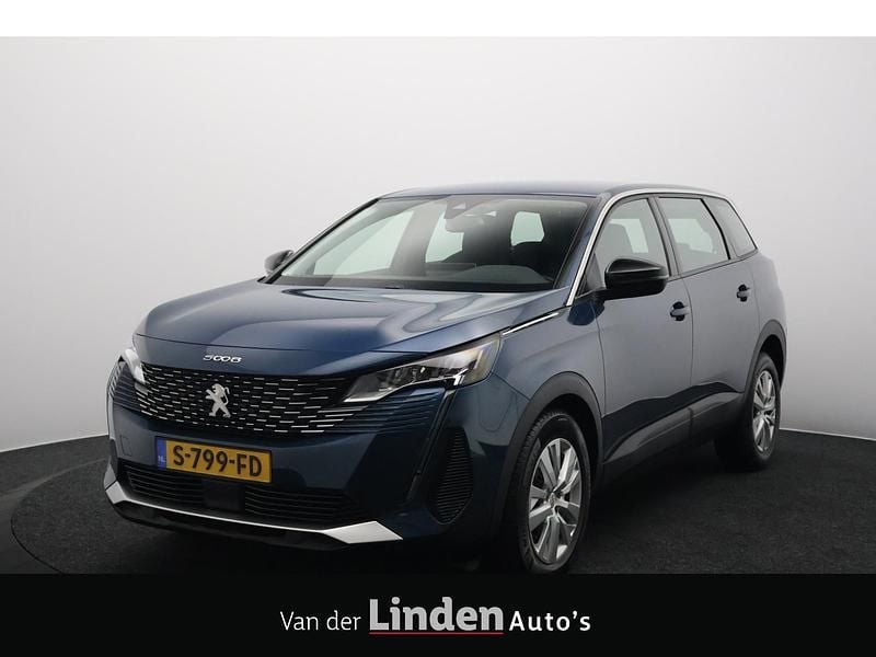 Blauw Occasion 2023 Peugeot 5008 Business-Line MPV | € 25.845 (Super prijs) - Afbeelding 1/4