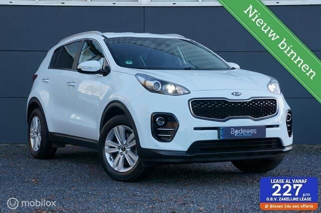 Wit Gebruikt 2018 Kia Sportage SUV | € 16.990 (Eerlijke prijs) - Afbeelding 1/4