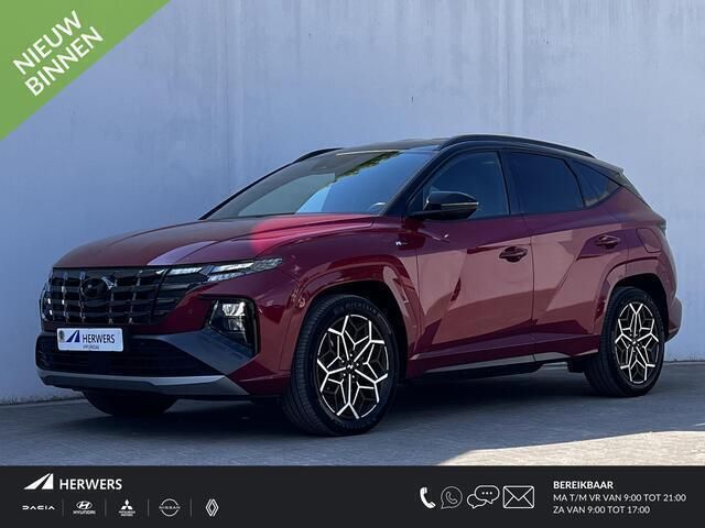 Rood Gebruikt 2021 Hyundai Tucson N Line SUV | € 30.885 (Eerlijke prijs) - Afbeelding 1/4
