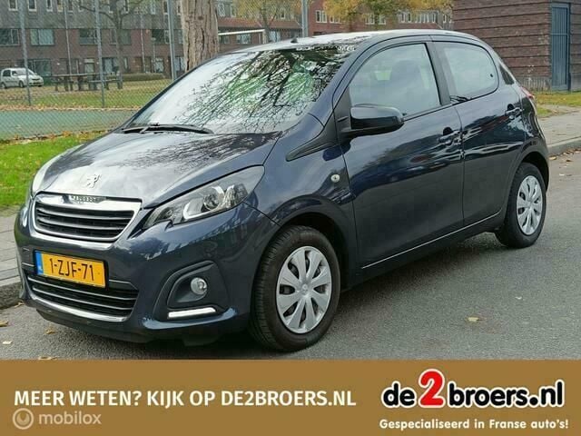 Blauw Gebruikt 2014 Peugeot 108 Active Hatchback | € 7.200 (Iets duurder) - Afbeelding 1/4