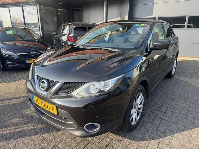 Zwart Occasion 2015 Nissan Qashqai SUV | € 5.495 (Goede deal) - Afbeelding 1/4