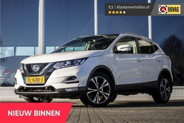 Wit Gebruikt 2018 Nissan Qashqai N-Connecta SUV | € 19.400 (Eerlijke prijs) - Afbeelding 1/4