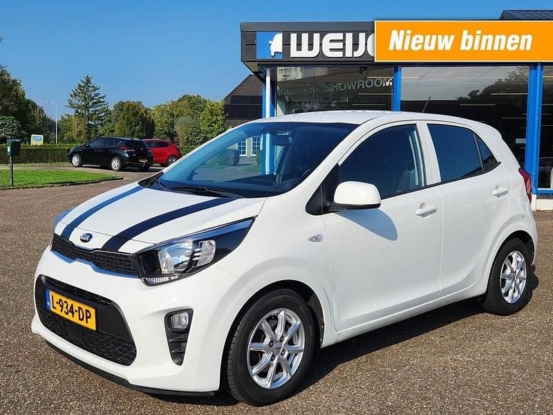 Wit Gebruikt 2021 Kia Picanto Comfort Hatchback | € 10.400 (Goede deal) - Afbeelding 1/4