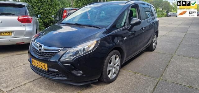 Zwart Gebruikt 2014 Opel Zafira Tourer Design Edition MPV | € 4.450 (Goede deal) - Afbeelding 1/4