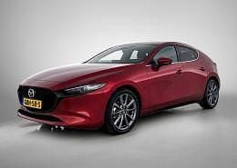 Rood Occasion 2024 Mazda 3 Exclusive-Line Hatchback | € 26.990 (Eerlijke prijs) - Afbeelding 1/3