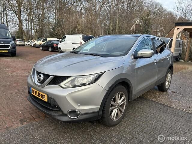 Grijs (metallic) Occasion 2014 Nissan Qashqai SUV | € 6.900 (Super prijs) - Afbeelding 1/4