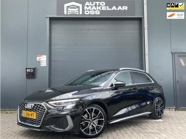 Zwart Gebruikt 2021 Audi A3 Sportback Hatchback | € 25.500 (Eerlijke prijs) - Afbeelding 1/4