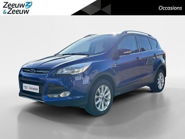 Deep impact blue (pn4b7) Occasion 2016 Ford Kuga Titanium SUV | € 11.440 (Goede deal) - Afbeelding 1/4