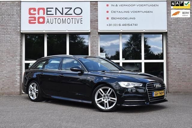 Zwart Gebruikt 2015 Audi A6 Premium Stationwagen | € 18.995 (Iets duurder) - Afbeelding 1/4