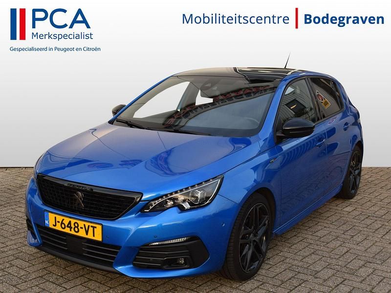 Blauw (metallic) Occasion 2020 Peugeot 308 GTi Hatchback | € 19.995 - Afbeelding 1/4