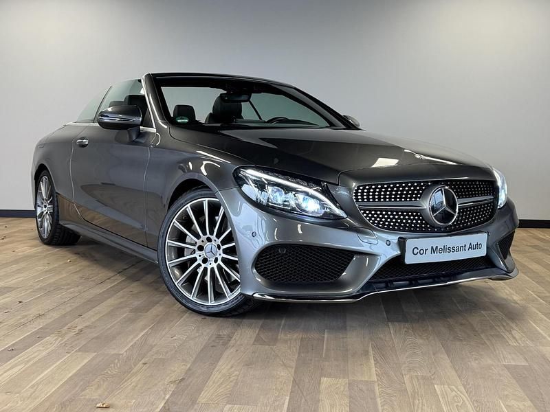 Grijs Gebruikt 2016 Mercedes C300 AMG Cabriolet | € 36.950 (Iets duurder) - Afbeelding 1/4