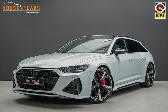 Grijs Gebruikt 2020 Audi RS6 Advanced Stationwagen | € 124.995 (Eerlijke prijs) - Afbeelding 1/4