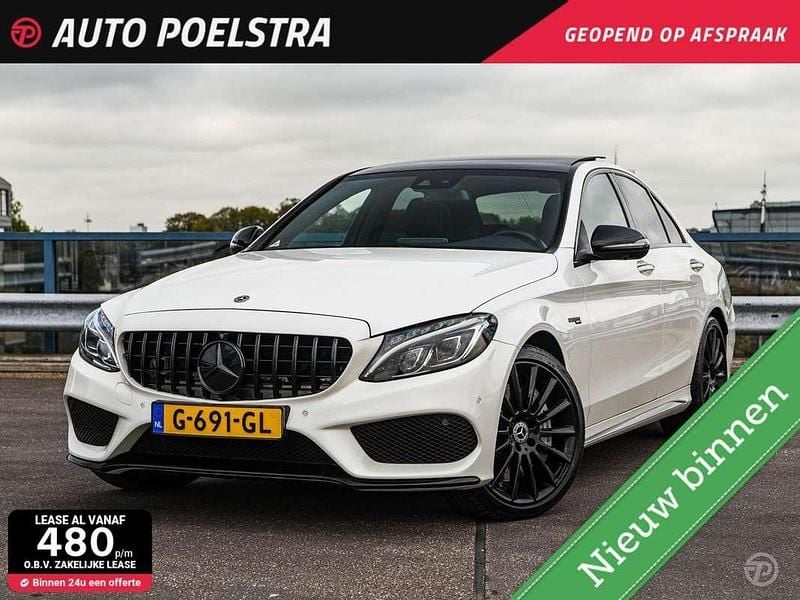 Wit Gebruikt 2017 Mercedes C43 AMG AMG Sedan | € 29.950 (Eerlijke prijs) - Afbeelding 1/4