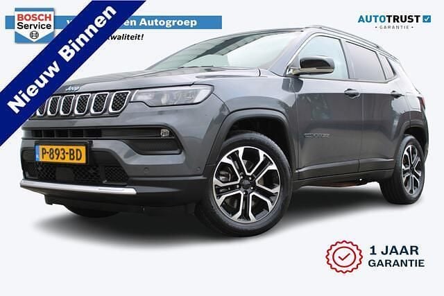 Grijs Gebruikt 2022 Jeep Compass Limited SUV | € 18.950 (Goede deal) - Afbeelding 1/4