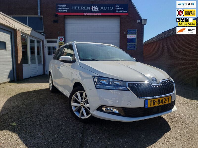 Wit Gebruikt 2018 Skoda Fabia Clever Stationwagen | € 11.700 (Eerlijke prijs) - Afbeelding 1/4