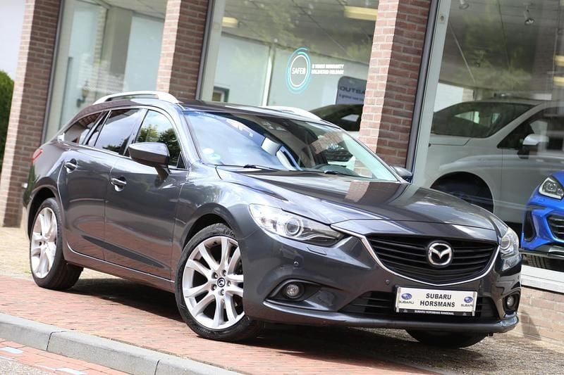 Grijs Occasion 2014 Mazda 6 Stationwagen | € 11.950 (Eerlijke prijs) - Afbeelding 1/4