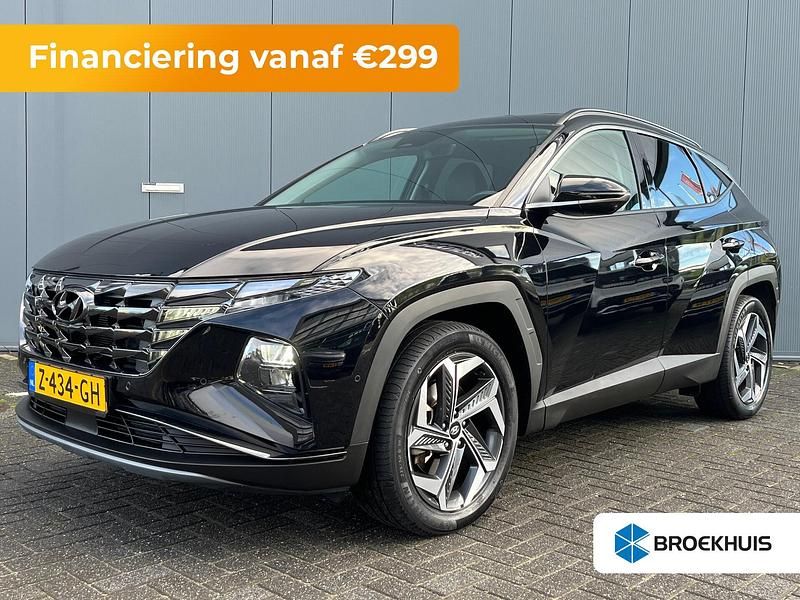 Phantom black mica parelmoer (zwart parelmoer) Occasion 2024 Hyundai Tucson Premium SUV | € 36.900 (Eerlijke prijs) - Afbeelding 1/4