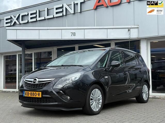 Zwart Gebruikt 2016 Opel Zafira Tourer Innovation MPV | € 8.950 (Eerlijke prijs) - Afbeelding 1/4