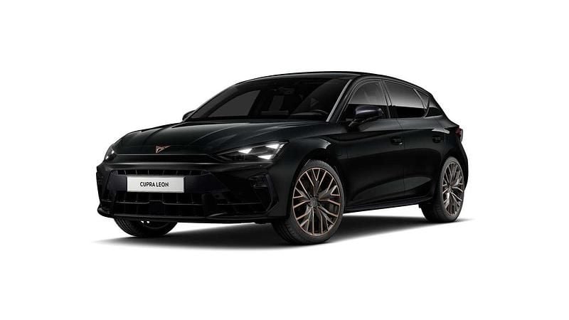 Zwart Nieuw 2025 Cupra Leon VZ Hatchback | € 51.815 (Eerlijke prijs) - Afbeelding 1/4