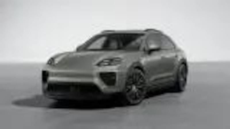Groen (metallic) Occasion 2025 Porsche Macan SUV | € 99.750 (Goede deal) - Afbeelding 1/4