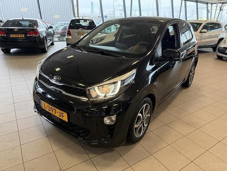 Zwart Occasion 2021 Kia Picanto Hatchback | € 9.990 (Goede deal) - Afbeelding 1/4