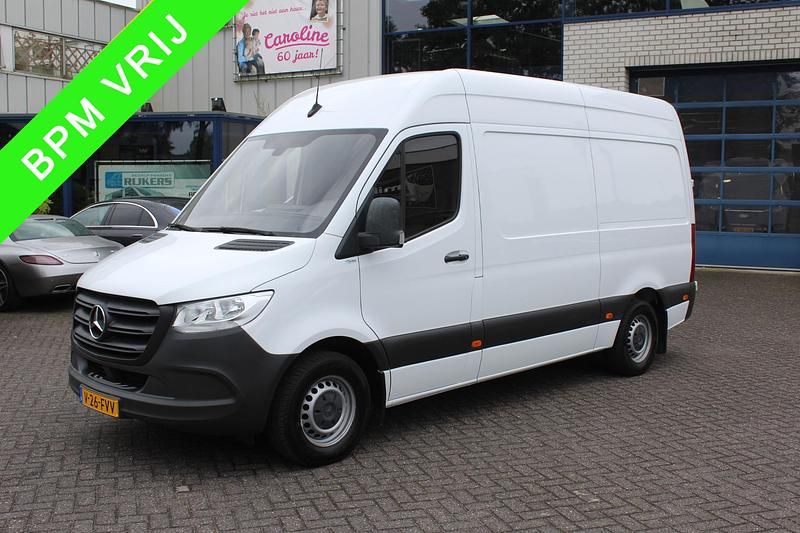 Wit Gebruikt 2020 Mercedes Sprinter Van | € 23.950 (Eerlijke prijs) - Afbeelding 1/4