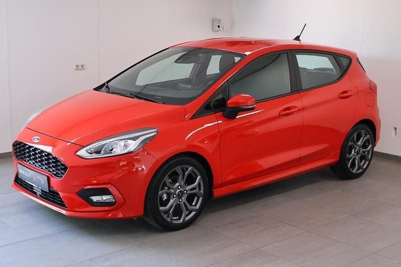 Rood Gebruikt 2021 Ford Fiesta ST-Line Hatchback | € 16.744 (Eerlijke prijs) - Afbeelding 1/4