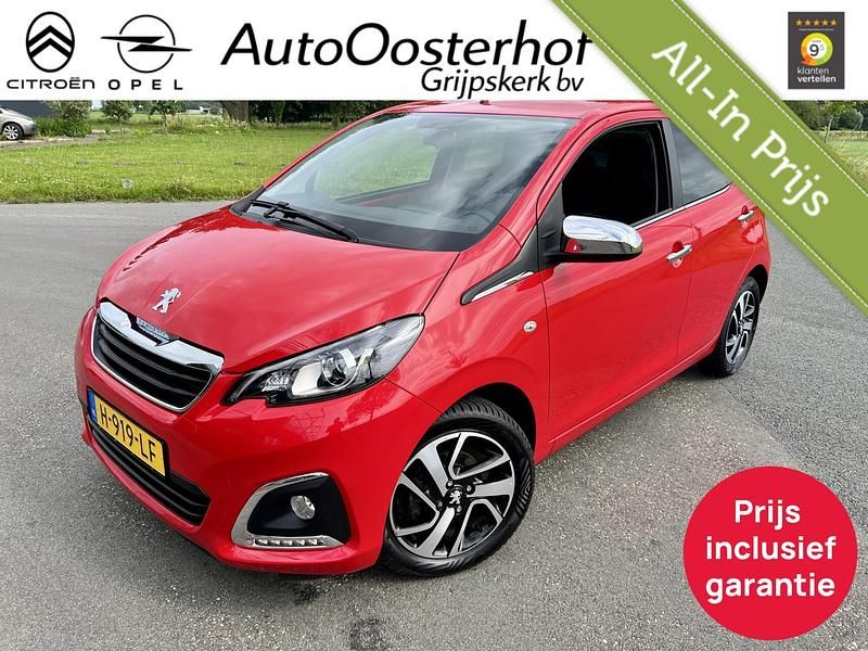 Rood Gebruikt 2020 Peugeot 108 Allure+ Hatchback | € 11.450 (Eerlijke prijs) - Afbeelding 1/4